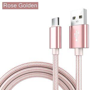 New 6 ft USB Type-C High-Speed Fast Charging Cable For Android Phones Tablets